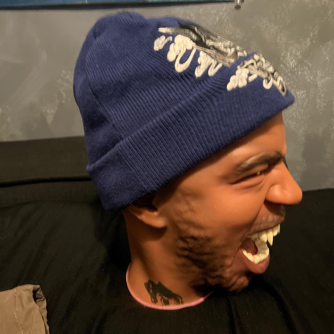 팔라스 마스크 뉴에라 비니 네이비 상품이미지2