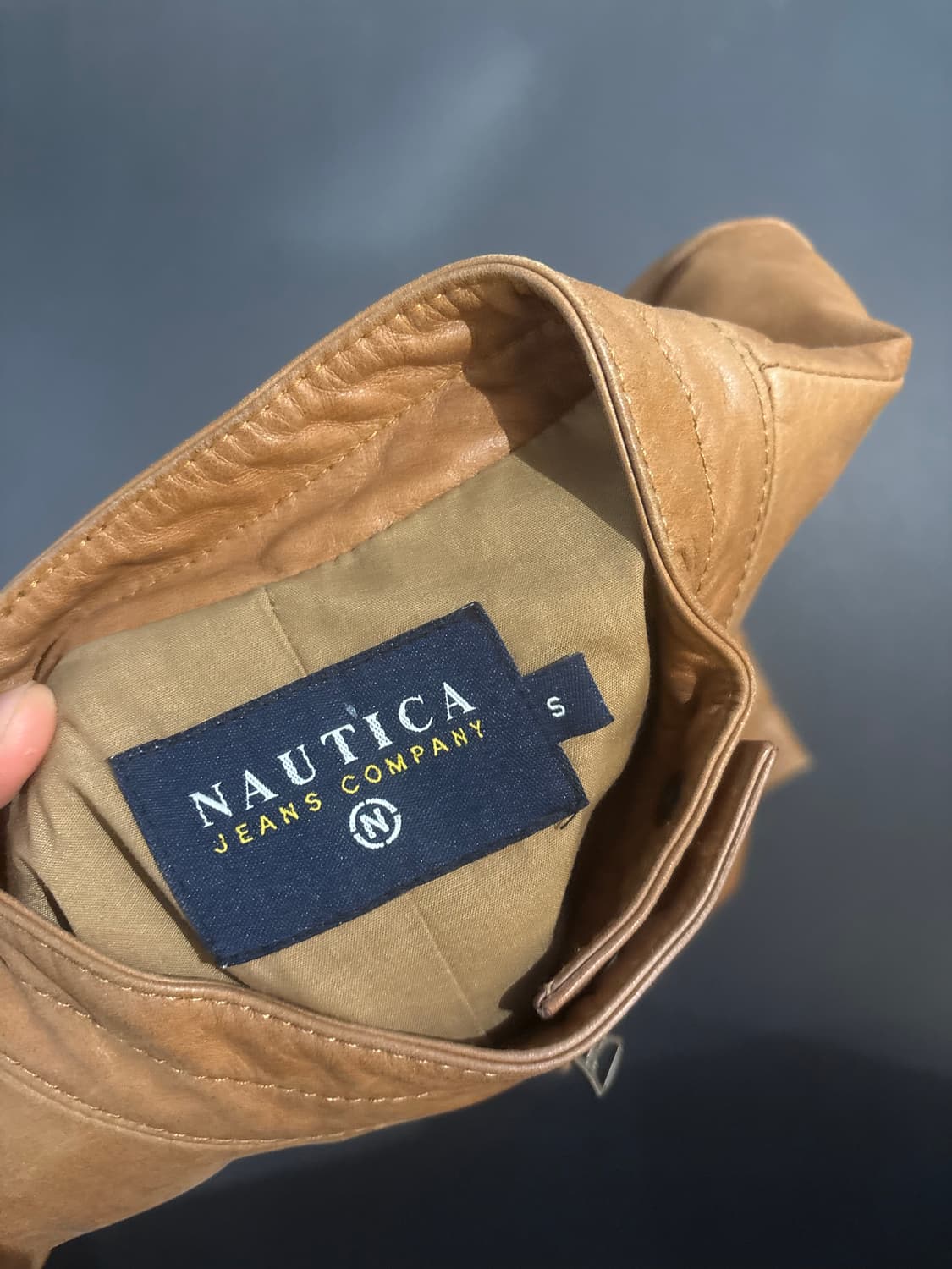 노티카 소가죽 자켓 S 상품이미지4