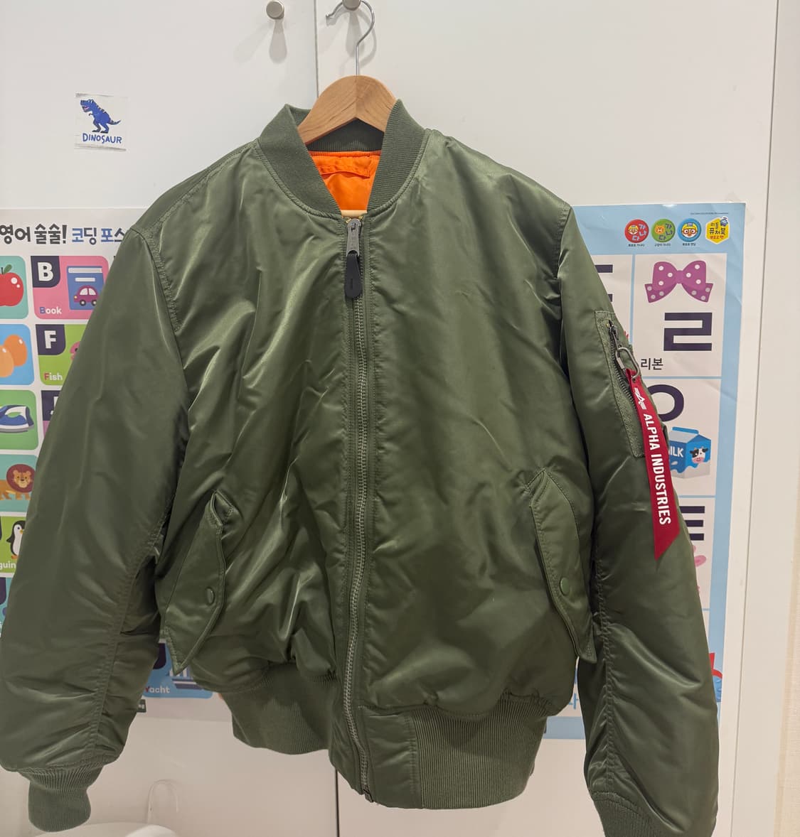 알파인더스트리 MA-1 세이지 L (마원) 상품이미지1