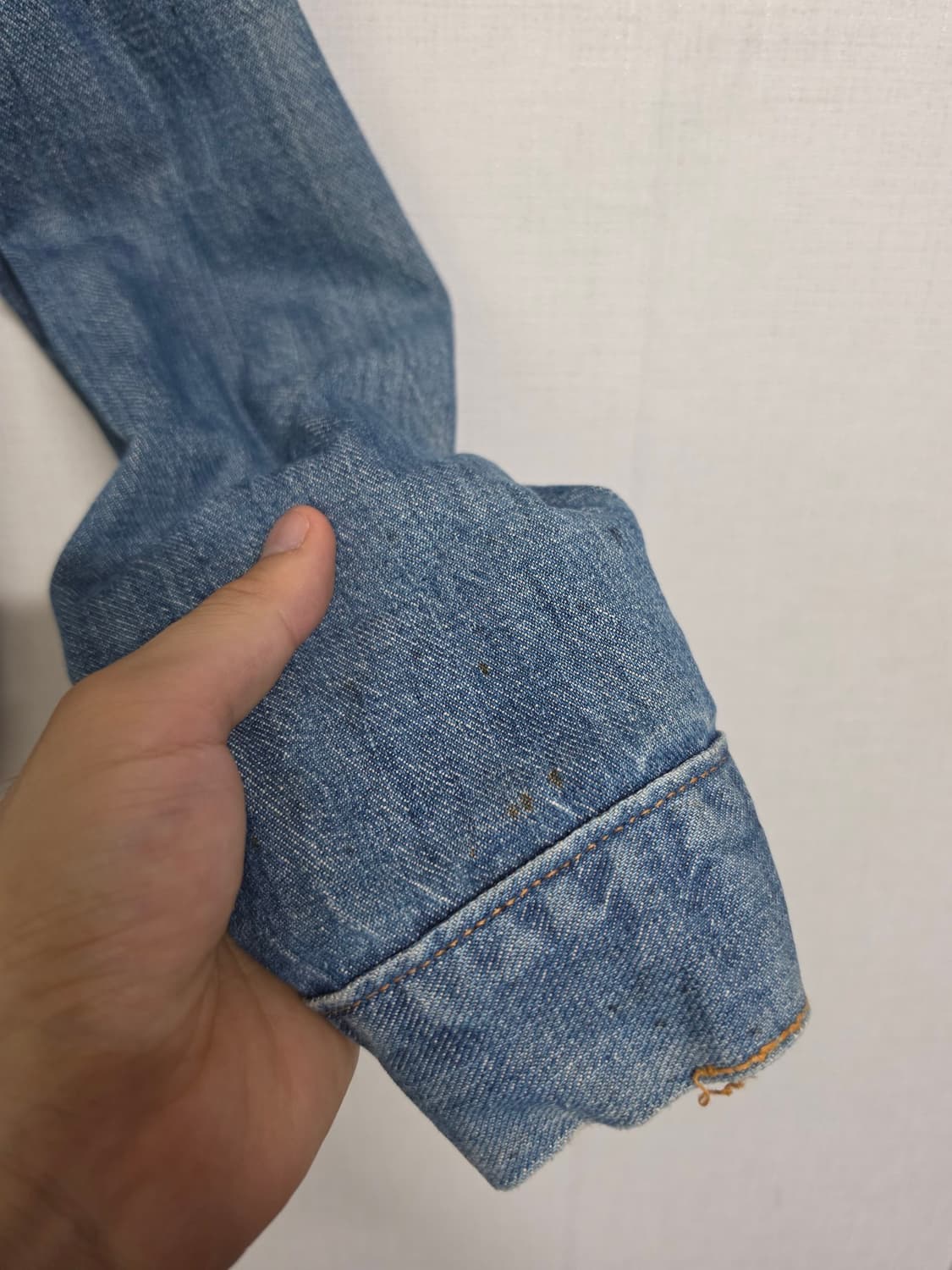 60~70s 메버릭 블루벨 랭글러 빈티지 데님 트러커 자켓 36 상품이미지5