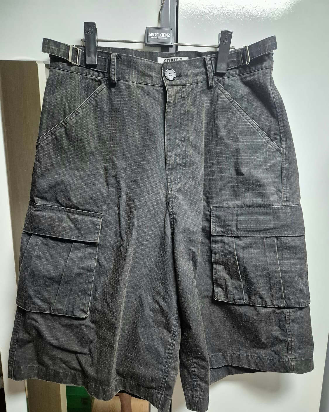 그레일즈 워시드 카고 버뮤다 팬츠 2사이즈 상품이미지2