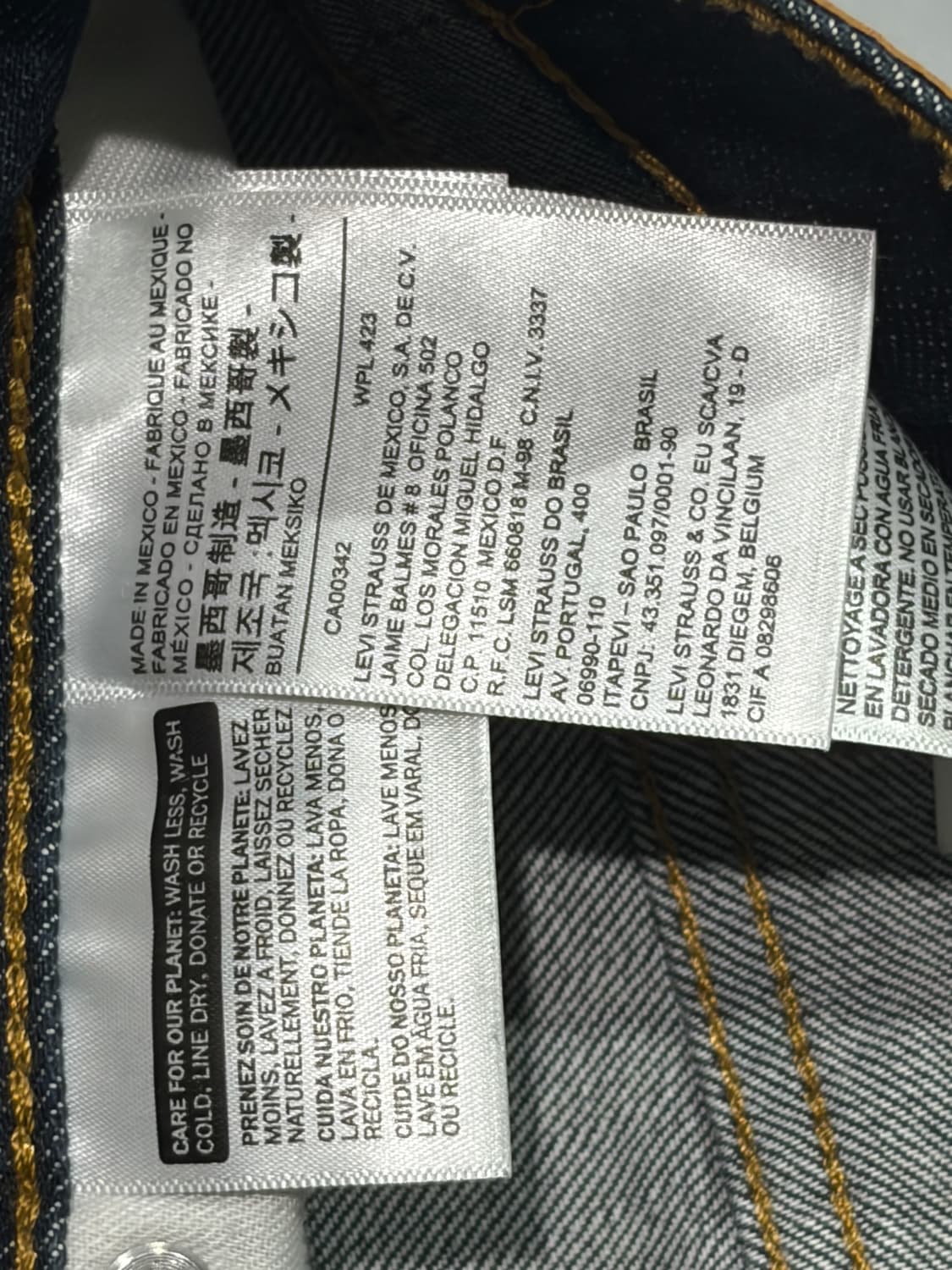 리바이스(Levis) 514 데님 팬츠 상품이미지4