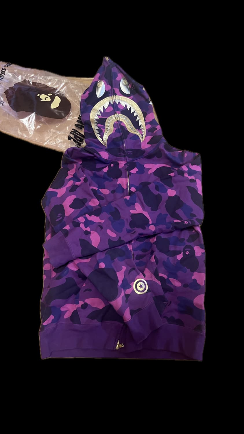 베이프샤크후드집업(정품) 상품이미지1