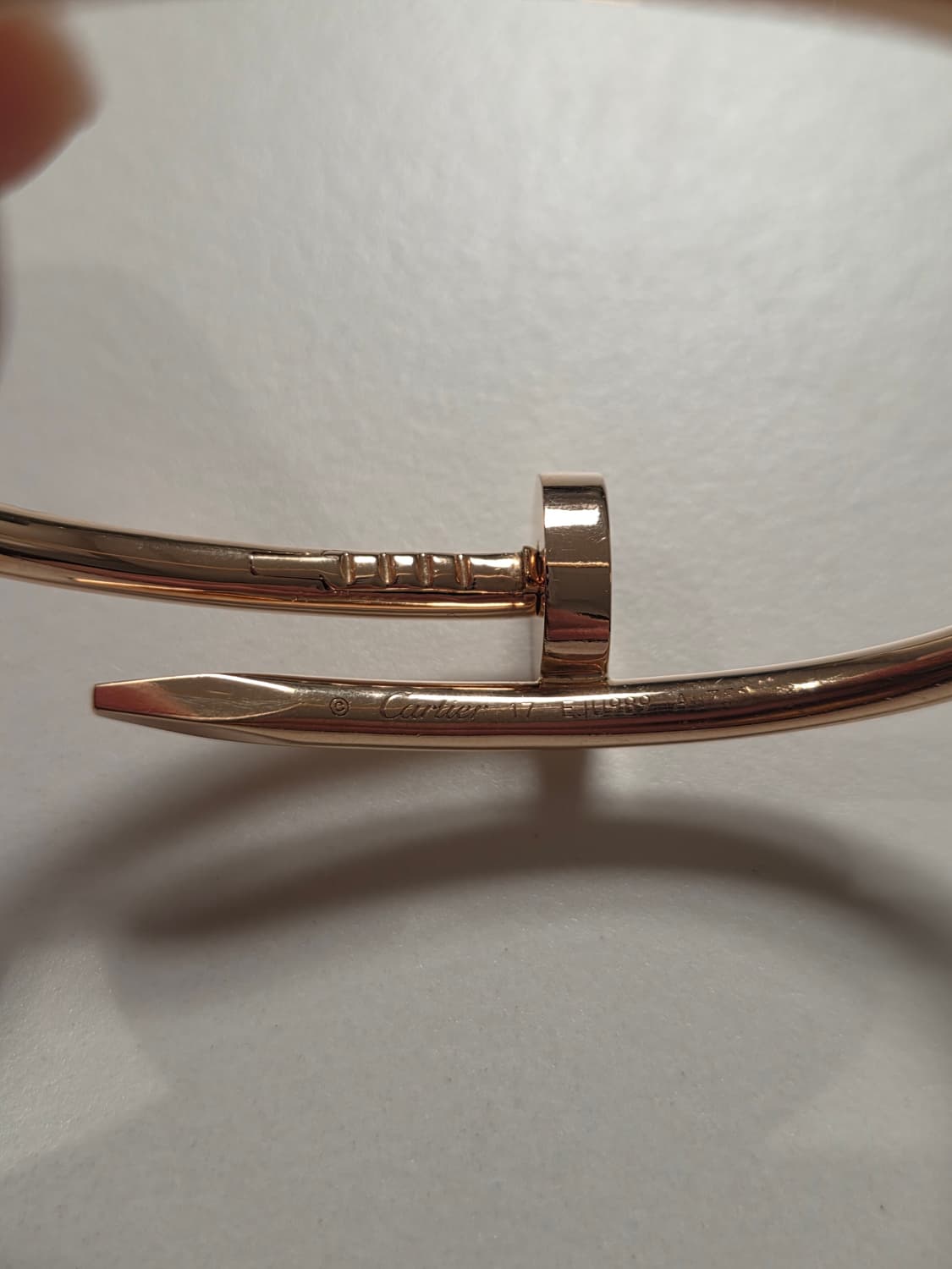 18K 제작 앵끌루 클래식 로즈골드 상품이미지4