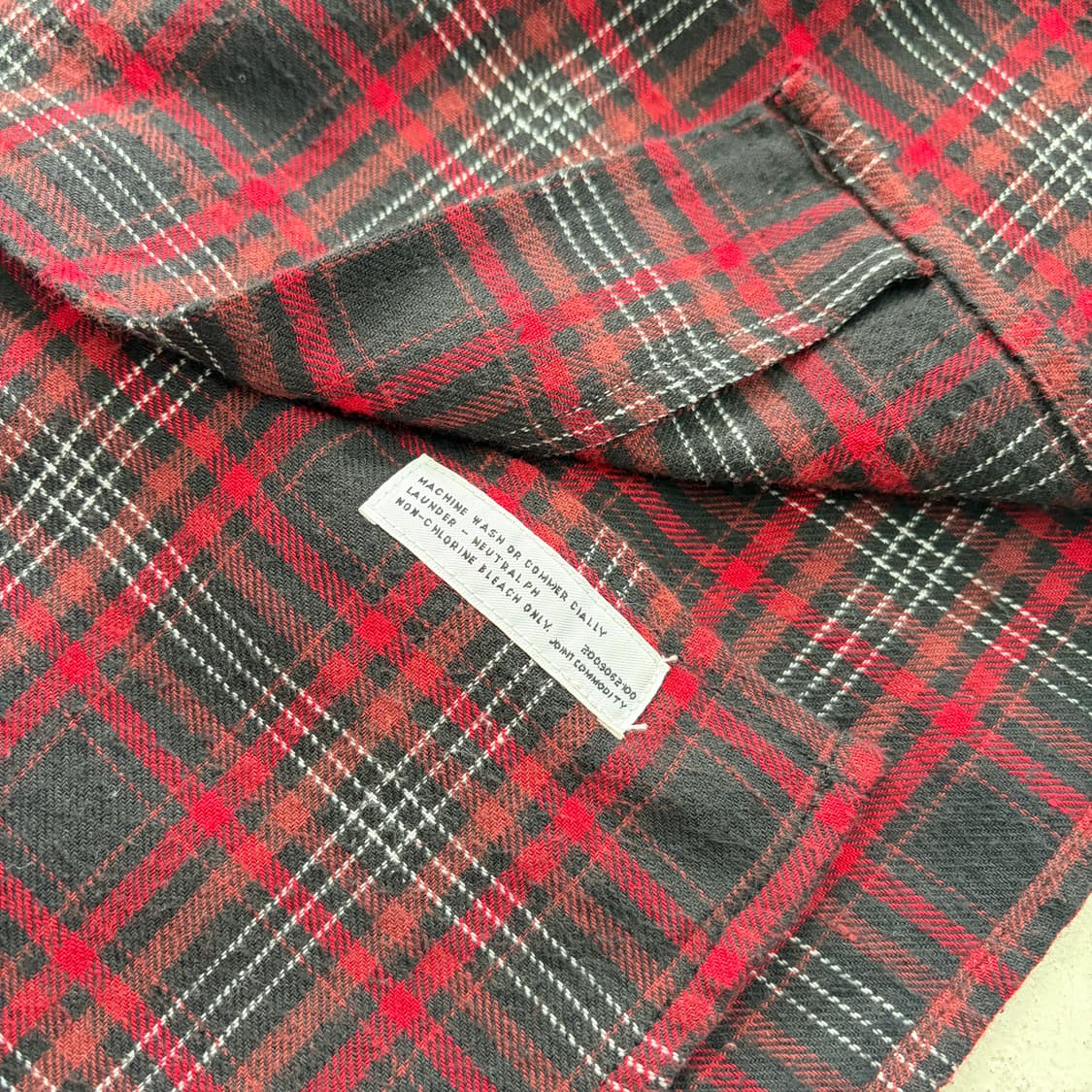 BEAMS 빈티지 빈티지 체크 후드 셔츠 M 상품이미지4