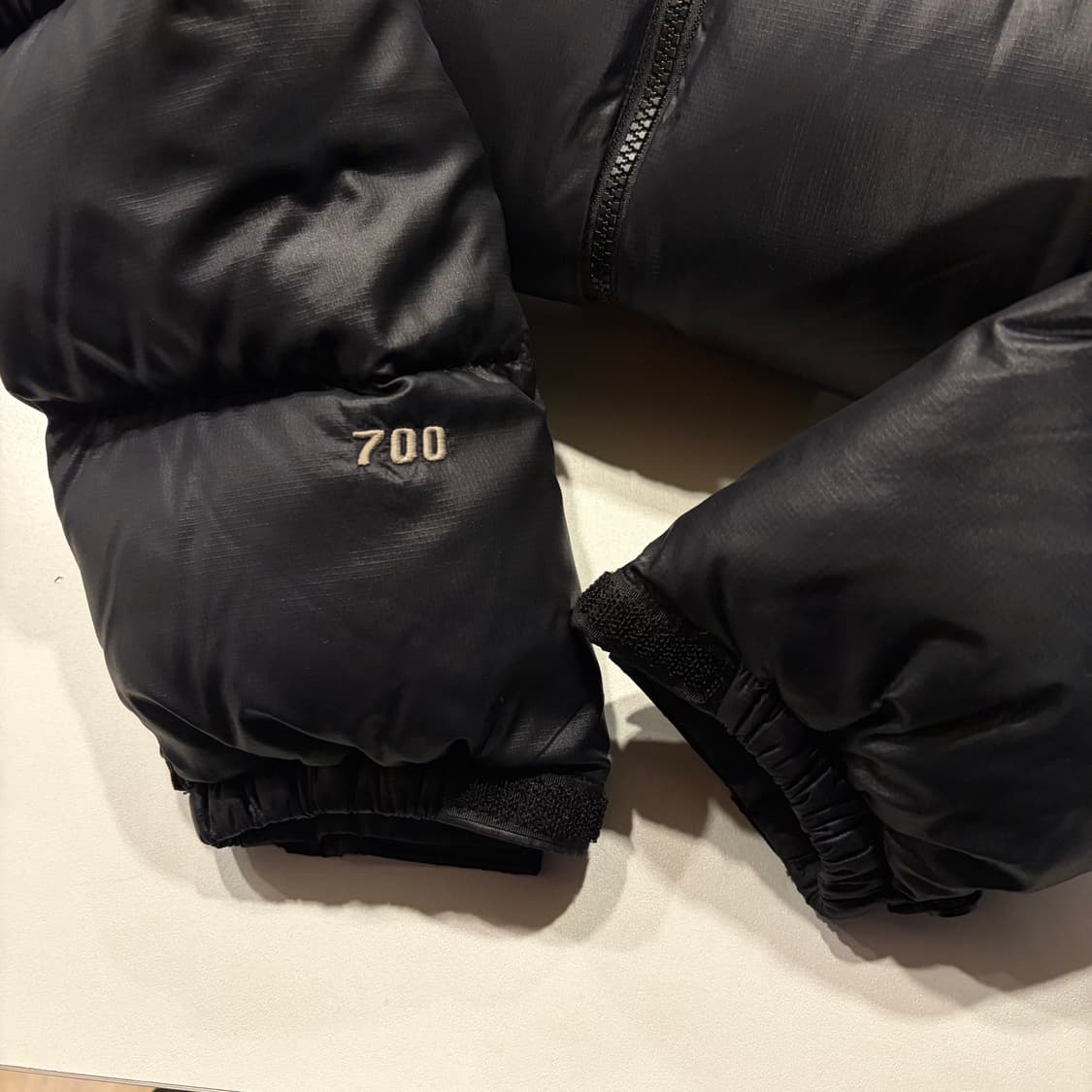[85] 노스페이스 700 눕시 블랙 다운 패딩 C604 상품이미지6