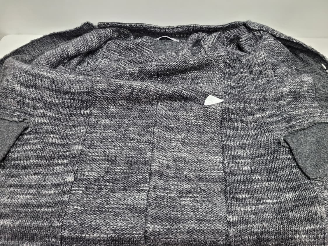 series 시리즈 니트 롱 가디건 / 남 105 (슬림핏) 블랙 그레이 상품이미지8