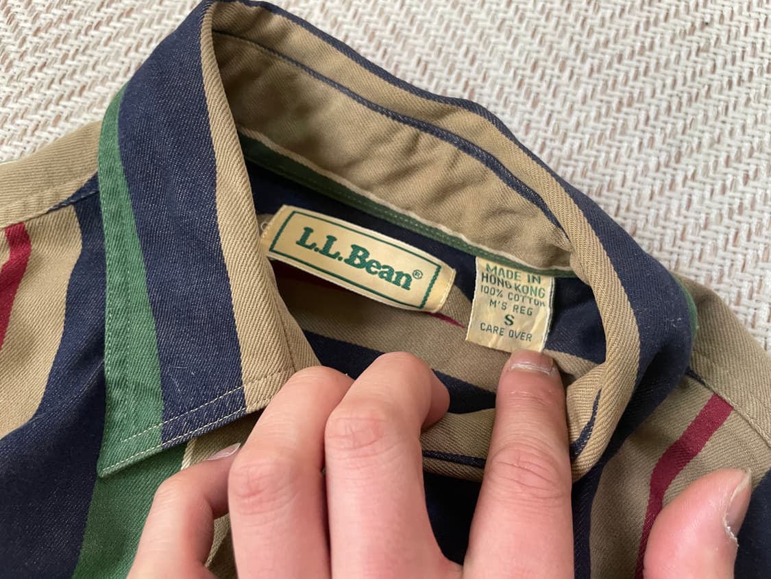 L.l bean 엘엘빈 멀티 스트라이프 셔츠  J03735 상품이미지4