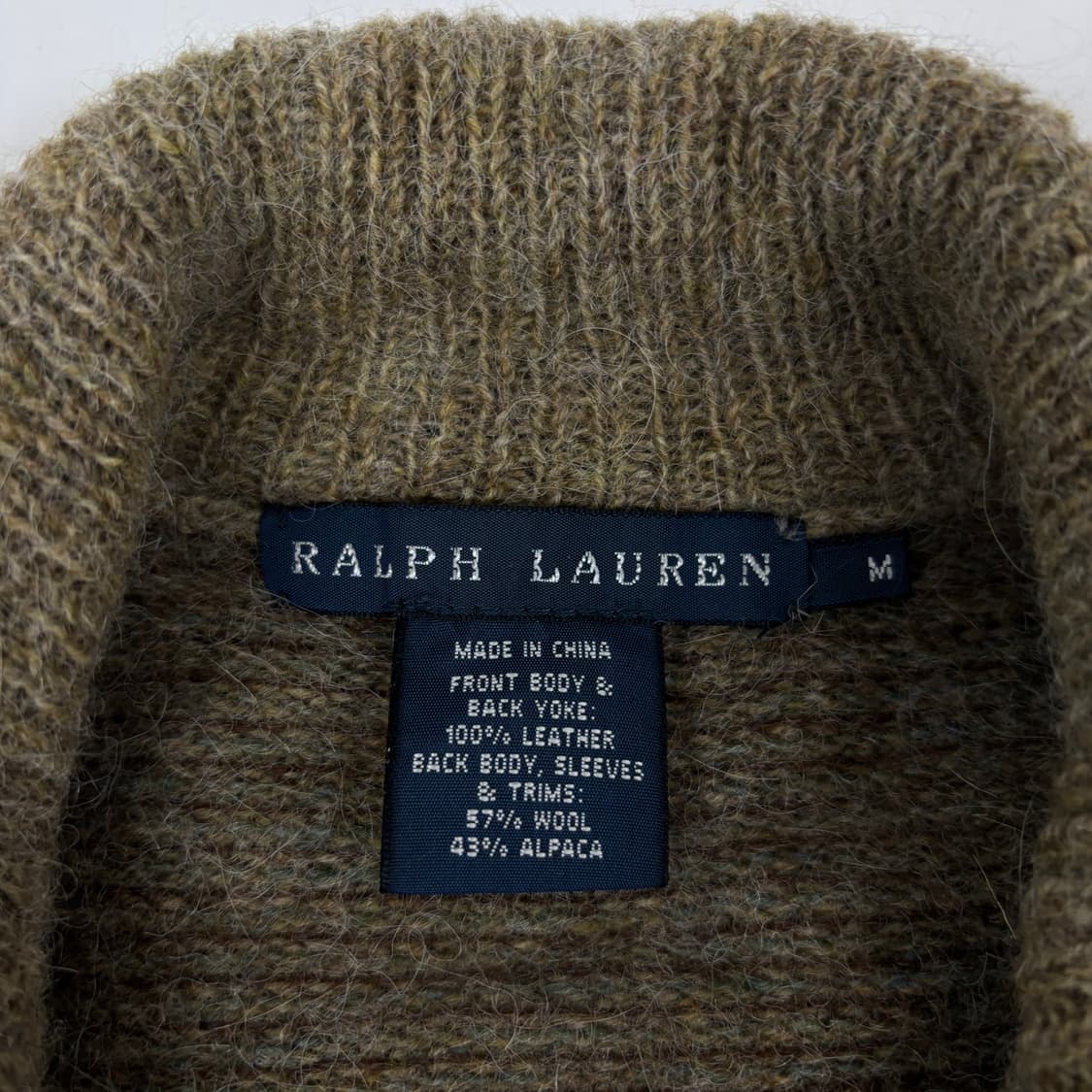 폴로 니트 집업 상품이미지7