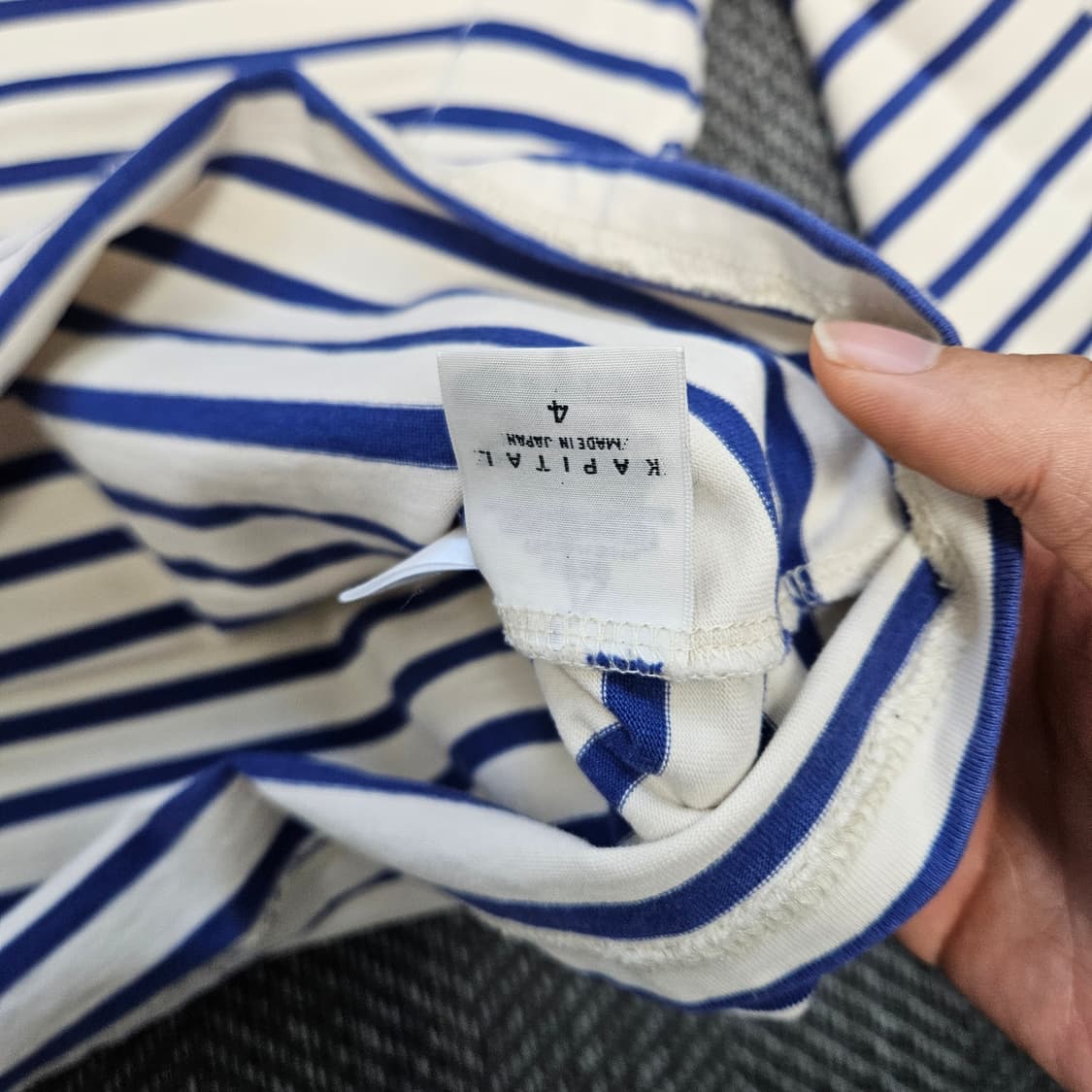 캐피탈 스마일 롱슬리브 4사이즈 상품이미지6