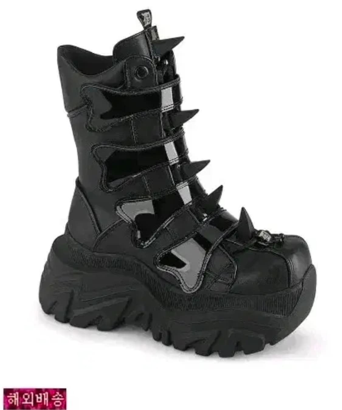락샵 데모니아 에코  스파이크 플랫폼 부츠 w8 (245-250) 풀박스 상품이미지1
