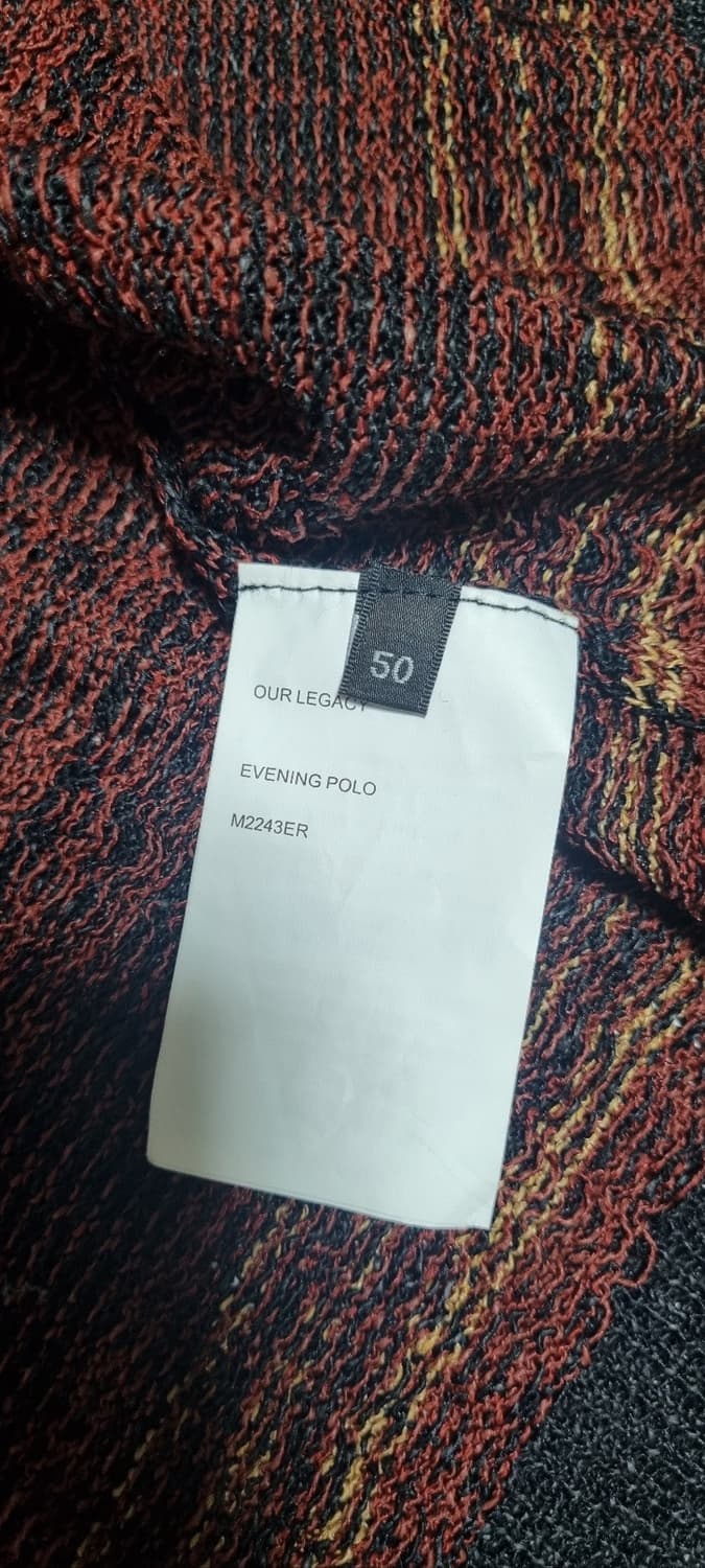 [50]아워레가시 이브닝폴로 러스트 지저 체크 상품이미지6