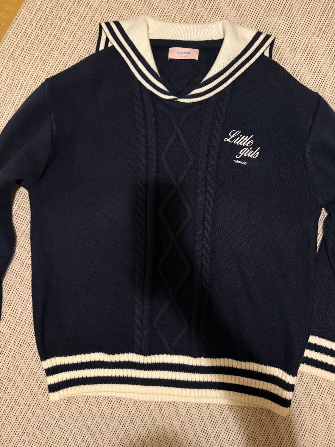 로라로라 세일러 니트 FREE 상품이미지1