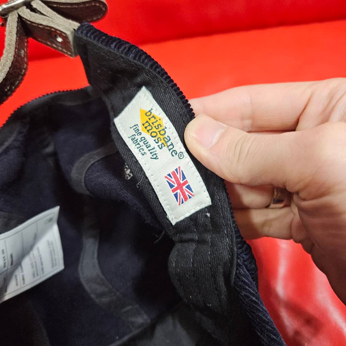 리슈(L'ISSUE) 22ss 네이비 코듀로이 볼캡 상품이미지7