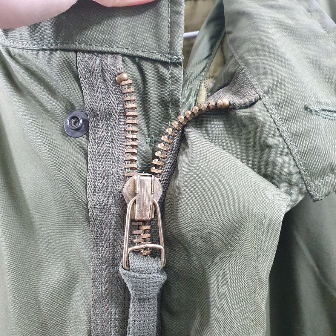 11(추2XL) 미군 남성 M65 피쉬테일og 개파카 오리지널 야상 점퍼 상품이미지6