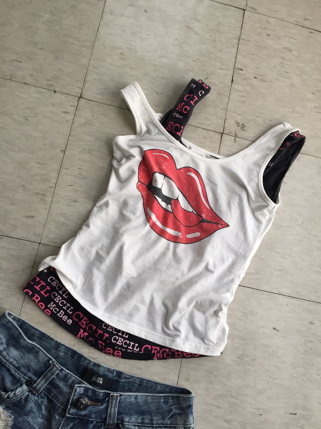 Cecil McBee Hot Kiss Denim Set 상품이미지3