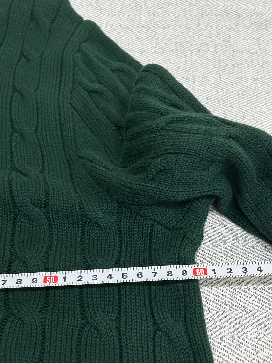 폴로 랄프로렌 케이블 니트 그린 남성 XL 105 상품이미지10