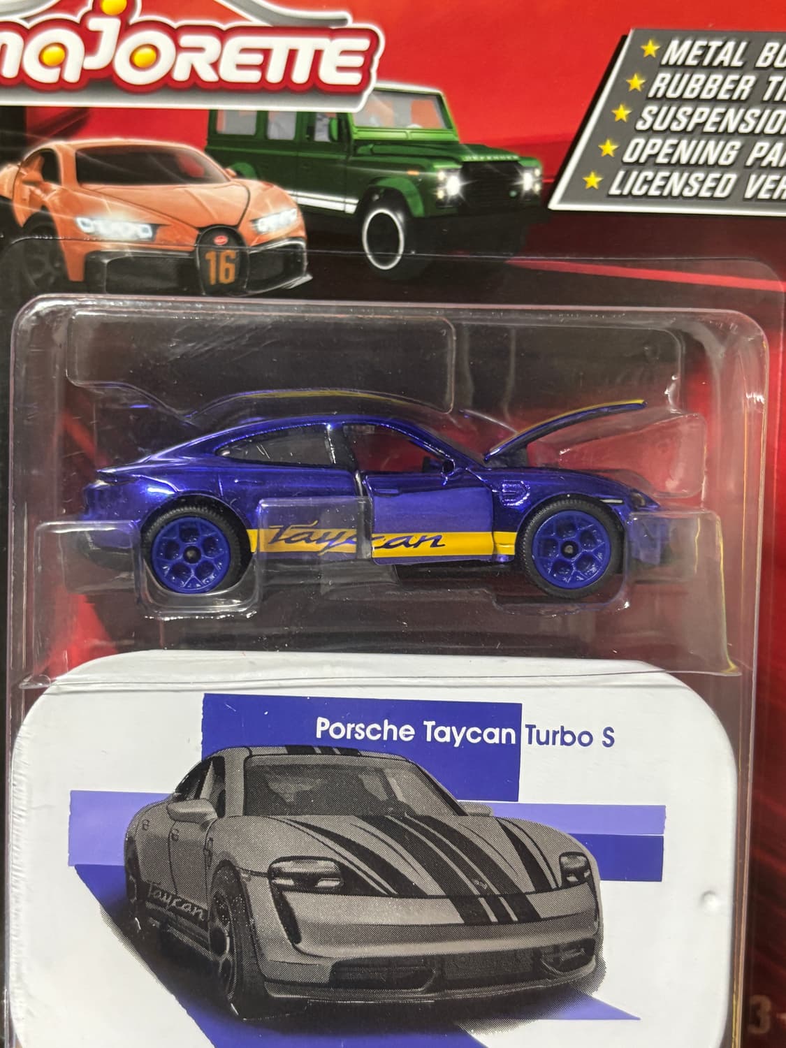 미개봉) 마조렛 포르쉐 타이칸 터보 s 다이캐스트 인테리어 소품 상품이미지6