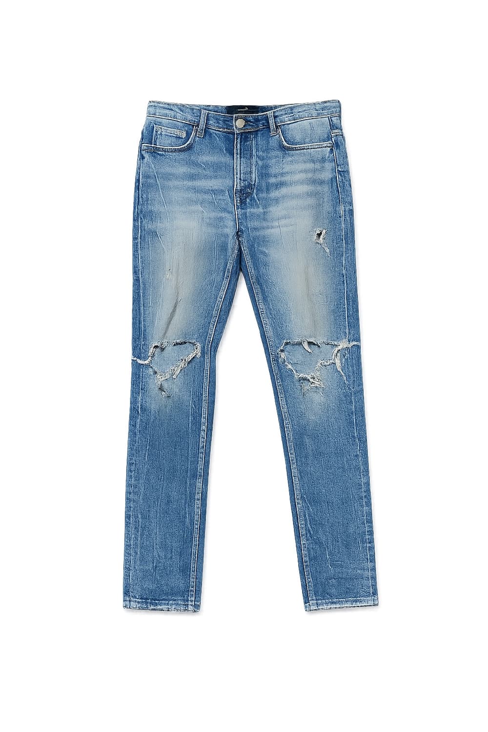 ZARA 디스트로이드 워시 데님 팬츠 상품이미지1