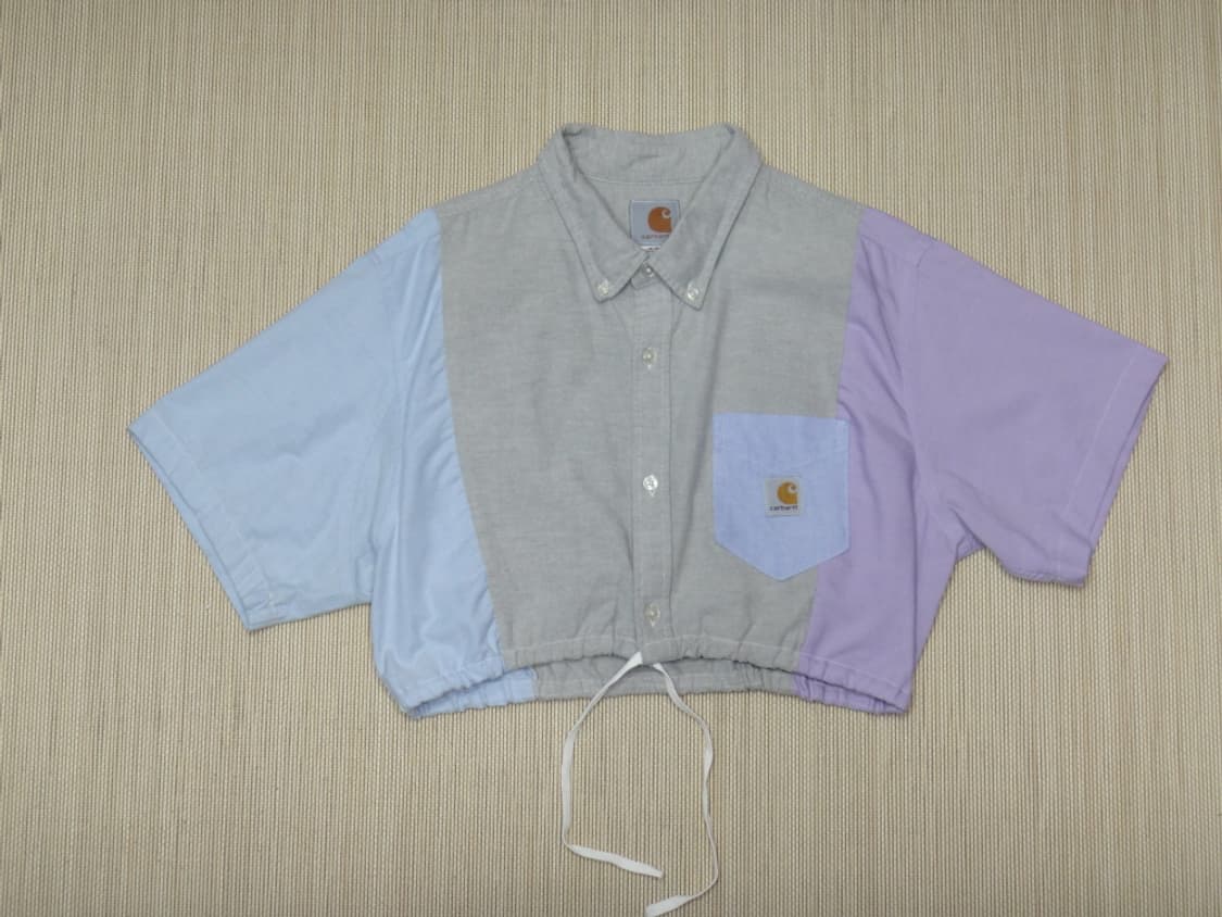 (XL) Carhartt WIP 여성 캐러셀 숏 크롭 셔츠 상품이미지3