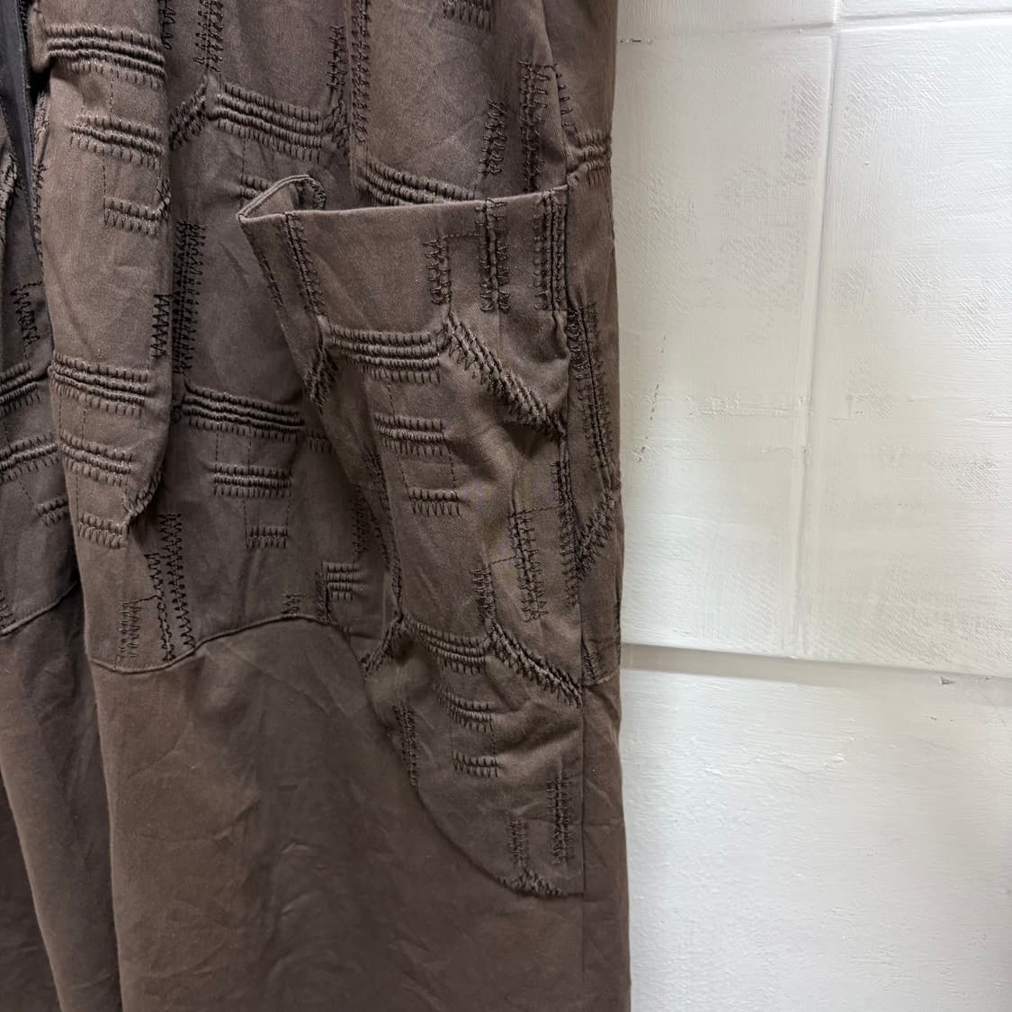 EIKO KONDO 아카이브 파이톤 포인트 롱 맥스 코트  상품이미지4