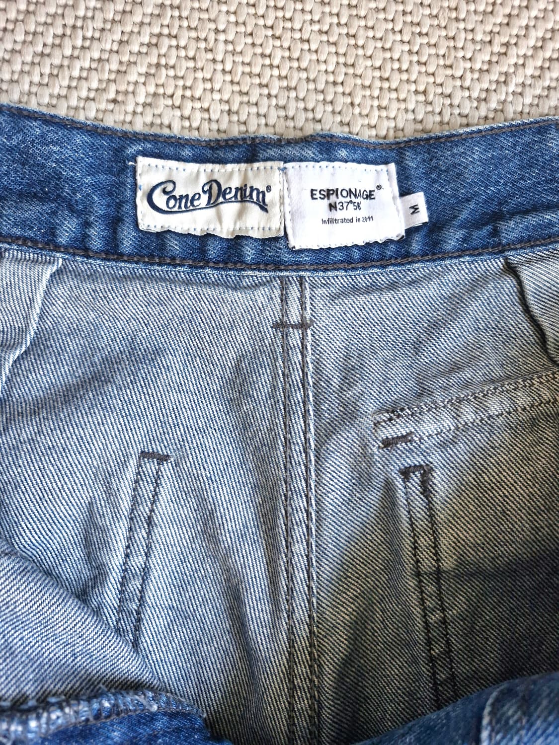 에스피오나지 퍼티그 데님 팬츠 M  상품이미지5