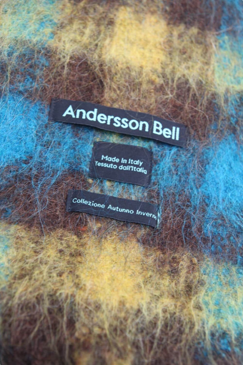 앤더슨벨 베네토 체크 머플러  상품이미지2