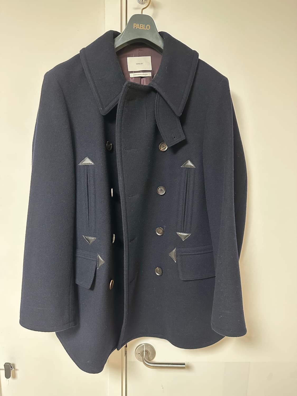 25fw 아워셀브스 피코트 다크네이비 /2사이즈/시착품 상품이미지5