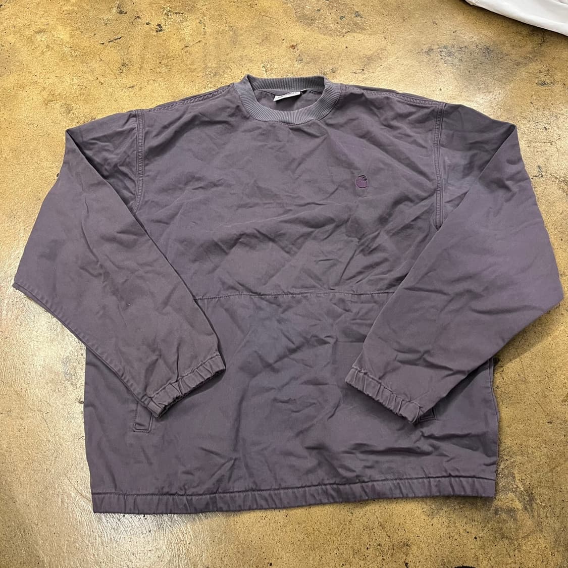 [정품/L] 칼하트 퍼플 맨투맨 티셔츠 b16 상품이미지2