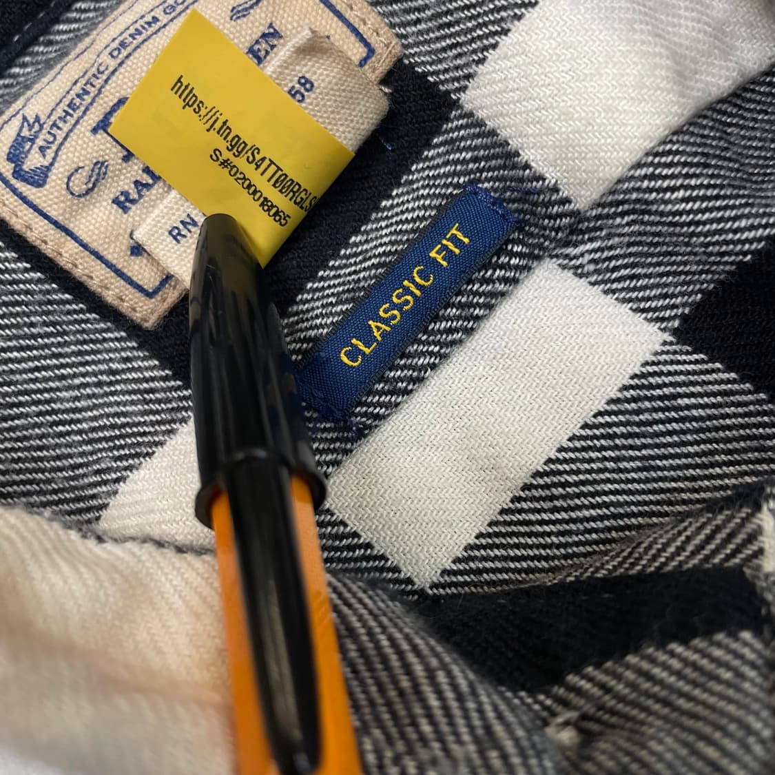 polo 랄프로렌 폴로 우먼스 플란넬 셔츠 2xs  상품이미지4