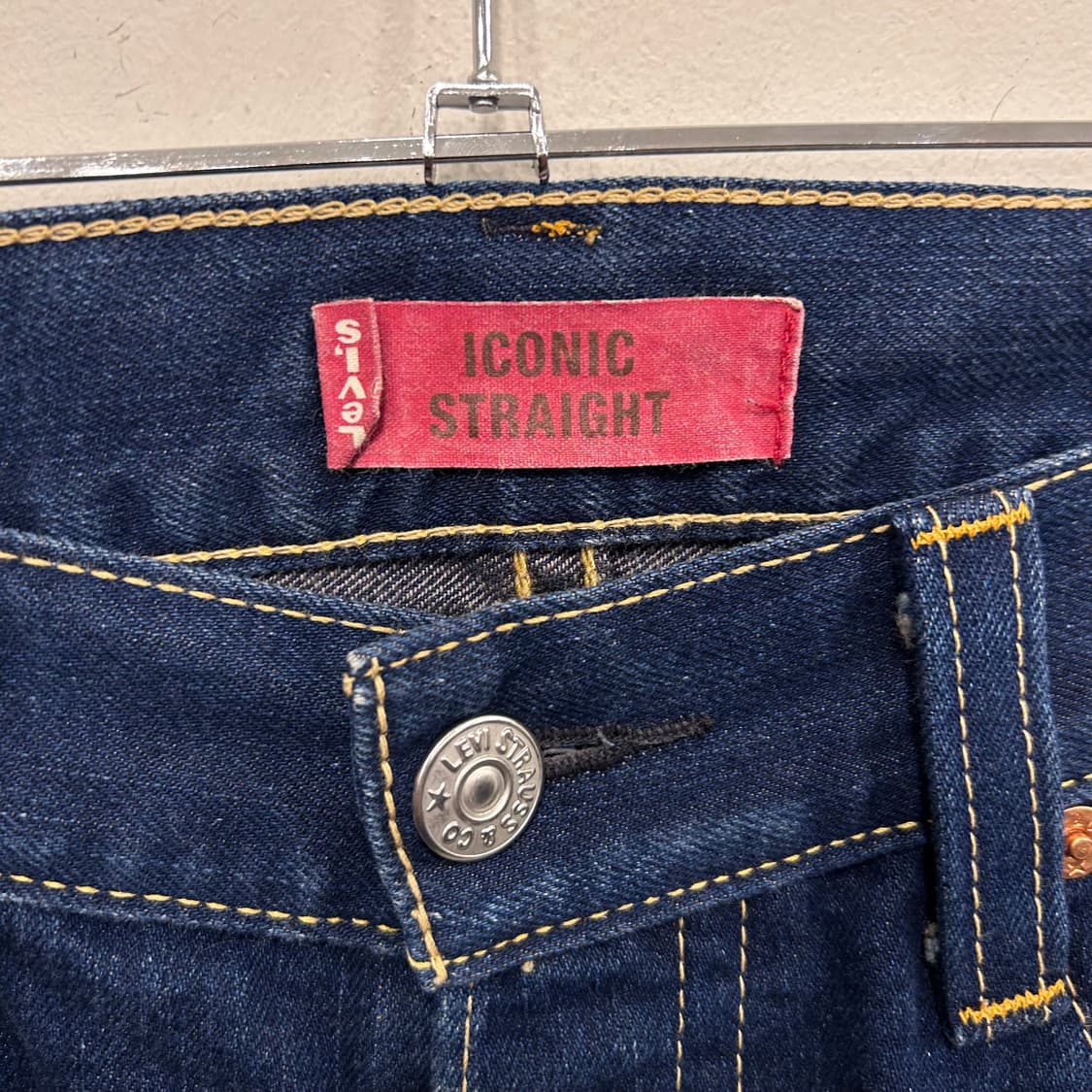 리바이스 아이코닉 TYPE1 진청 데님팬츠 상품이미지4