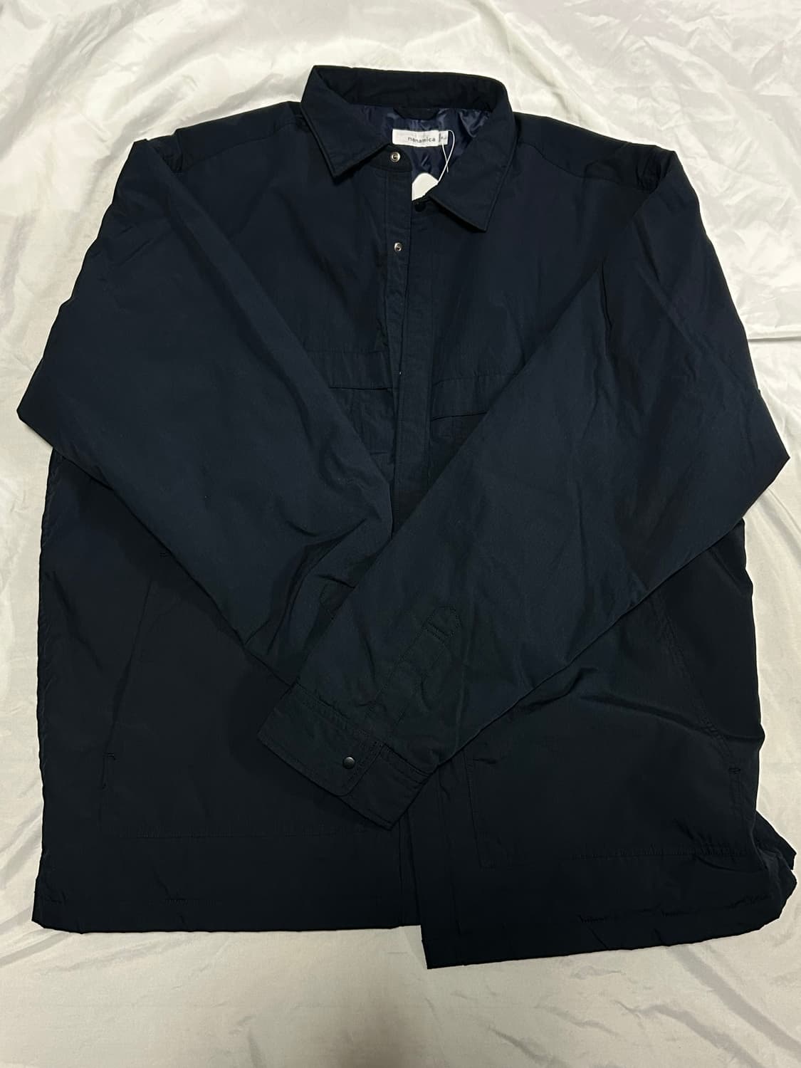25FW 나나미카 인슐레이션 셔츠 자켓 네이비 L 상품이미지3