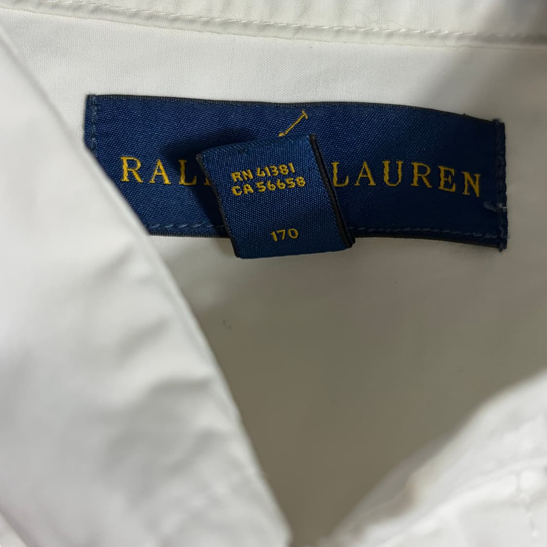 폴로 랄프로렌 화이트 셔츠(XL) 상품이미지5