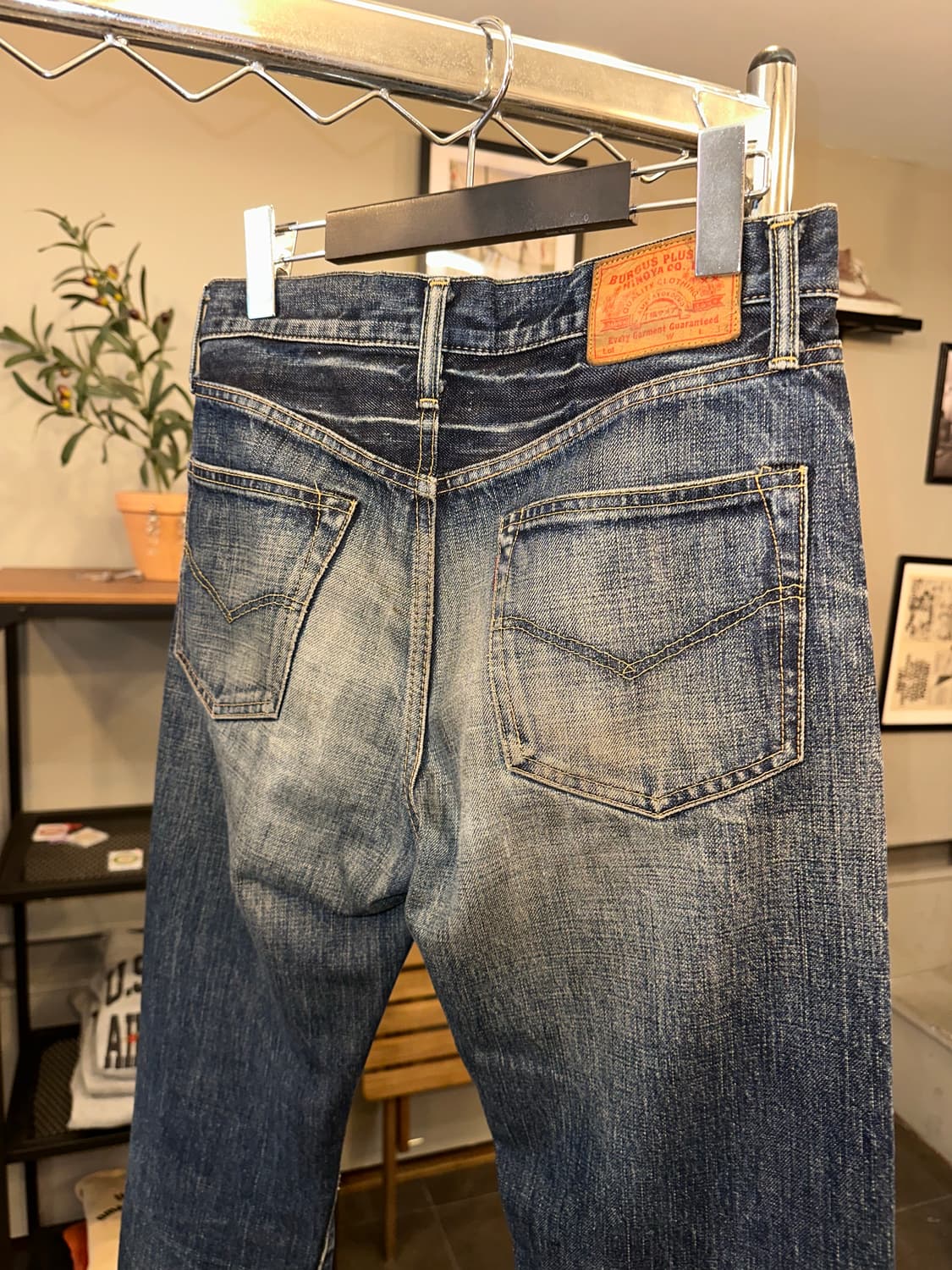 Burgus Plus, Hinoya Selvedge denim pants 상품이미지9