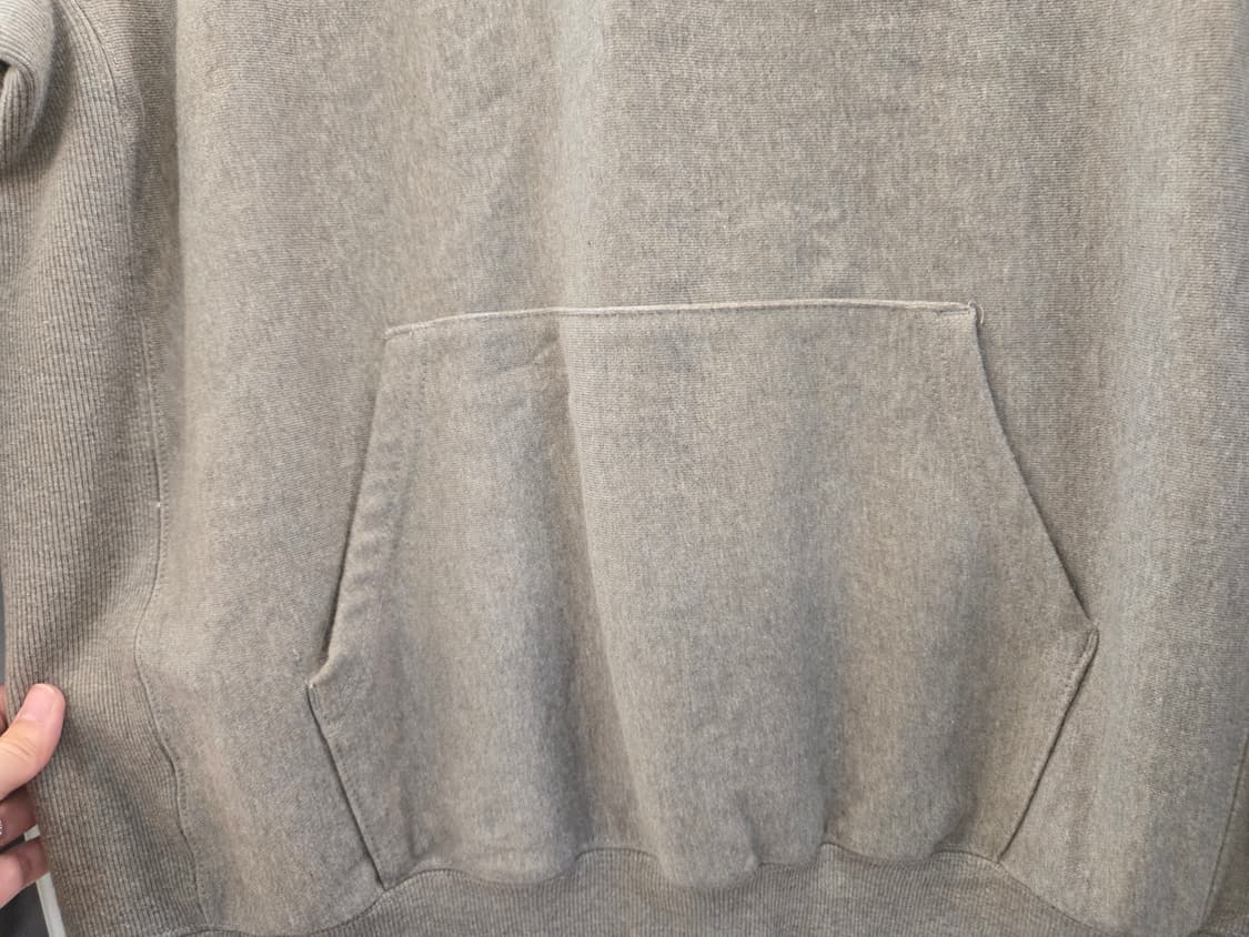 [쿨거환영]카키스 오버핏 포켓 맨투맨 그레이 상품이미지3