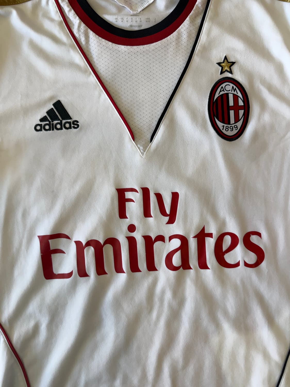 [M/100]13-14 AC밀란 어웨이 카카 유니폼 Z27790 상품이미지7