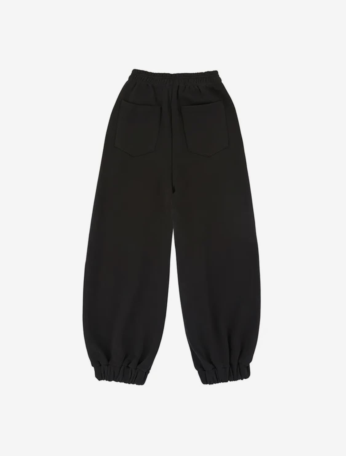 에즈이프 캘리- WIDE JOGGER PANTS BLACK 상품이미지2