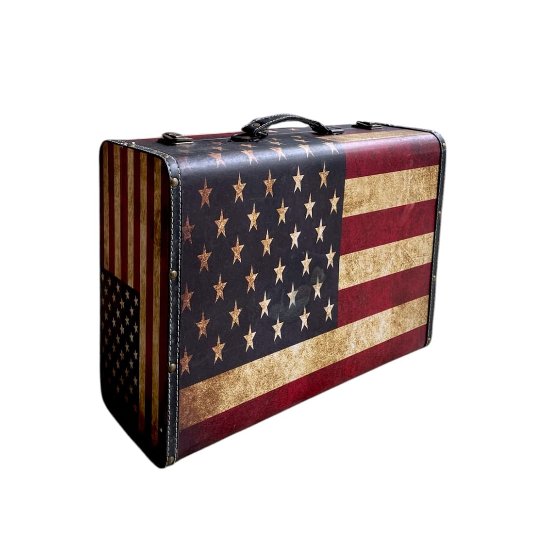 USA vintage 성조기 소형 케리어 상품이미지1