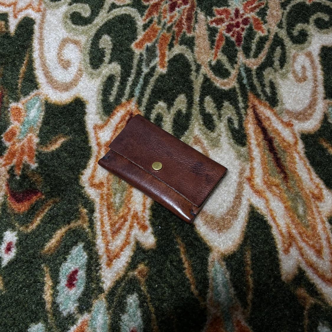 vtg cowhide card holder 상품이미지1