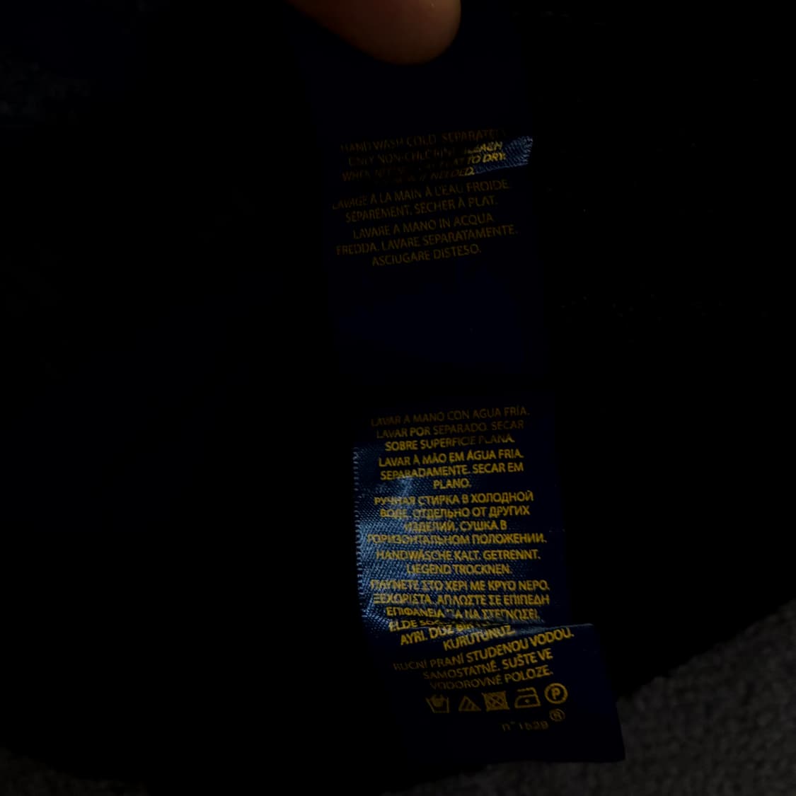 폴로 랄프로렌 블랙 니트 L 상품이미지3