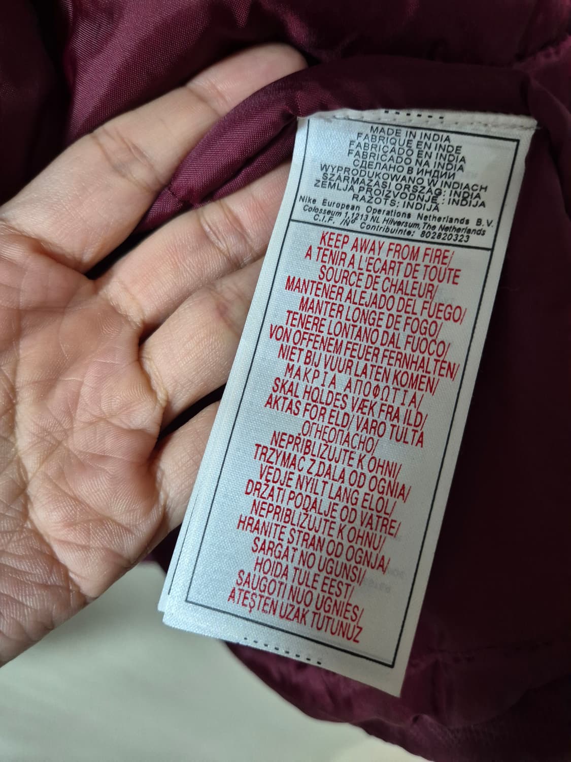 나이키 맨체스터 유나이티드 패딩 점퍼 XL 맨유 기모점퍼 상품이미지7