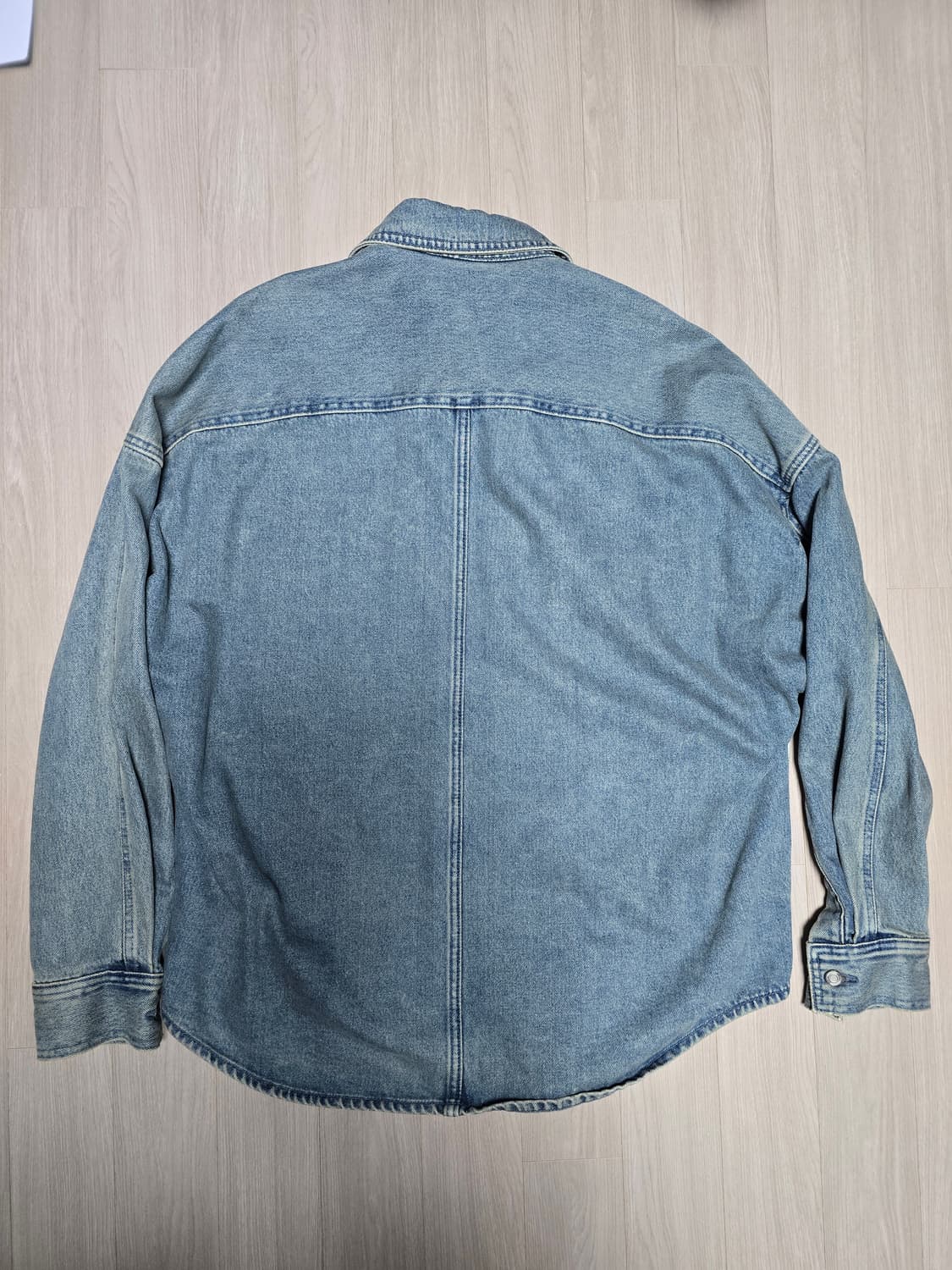 준지 20FW 블루 데님 셔츠 48 상품이미지2
