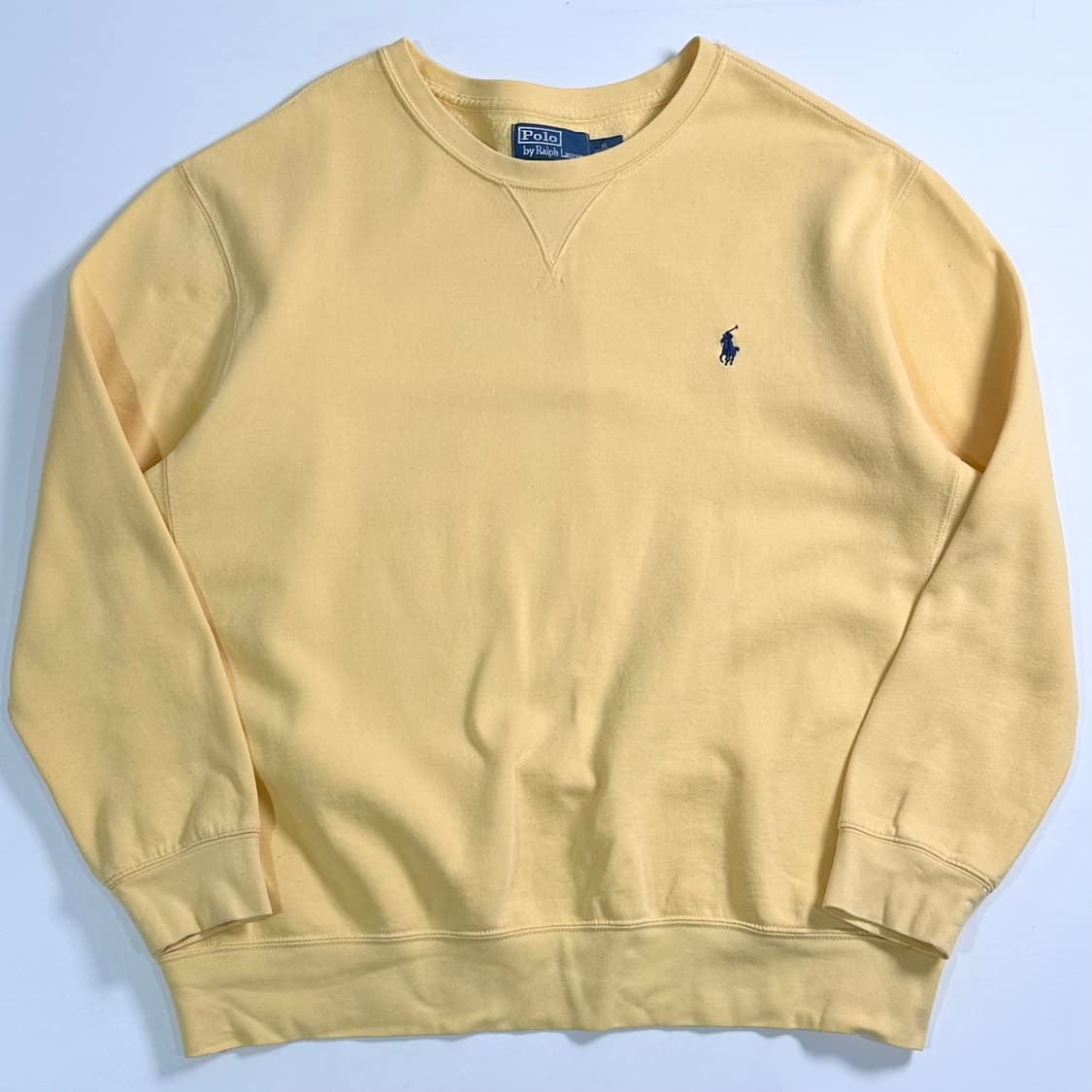 폴로 랄프로렌 옐로우 맨투맨 상품이미지1