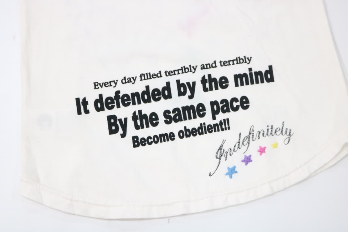 Scolar 스칼라 빈티지 그래픽 그라데이션 라글란 티셔츠 (M) 상품이미지9