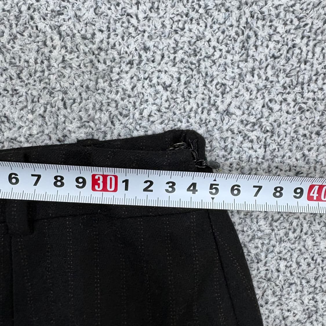 64-92 엘르 울 치마 H라인 스커트 0415J 상품이미지6