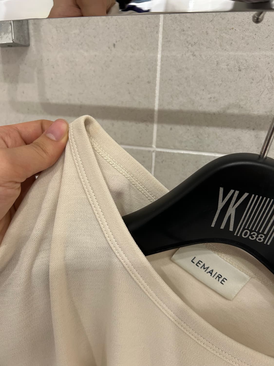 르메르 크루넥 포켓 반팔 티셔츠 상품이미지3