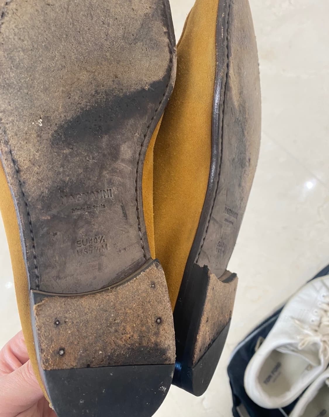 맥나니 스웨이드테슬로퍼  magnanni 상품이미지2