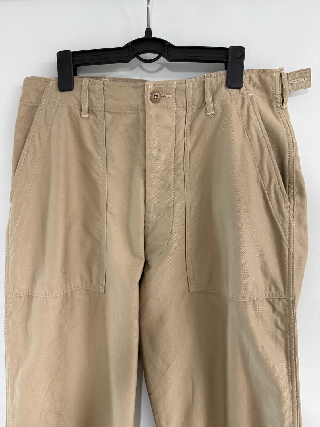 캡틴선샤인 베이커 팬츠 카키베이지 컬러 32 사이즈 판매 상품이미지2