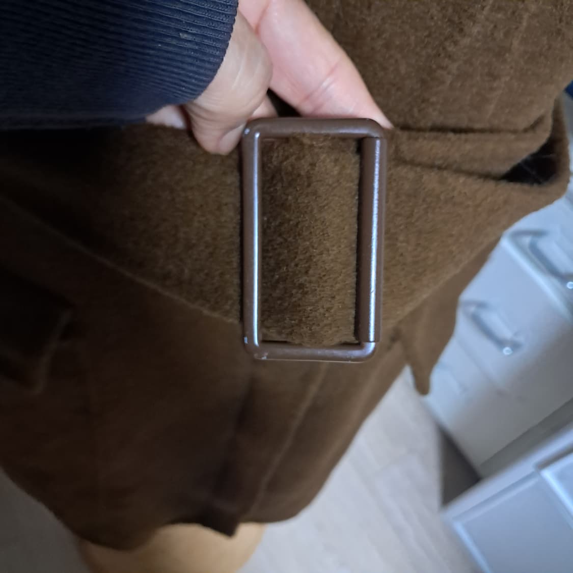 오브제 강지영 모, 앙고라 베스트 조끼 55~날씬66 상품이미지6