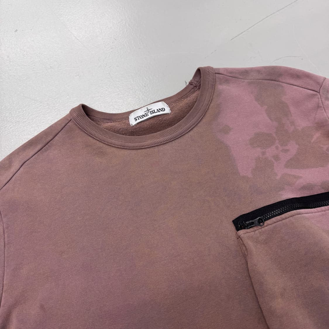 스톤아일랜드 페이드 와펜 맨투맨 상품이미지4